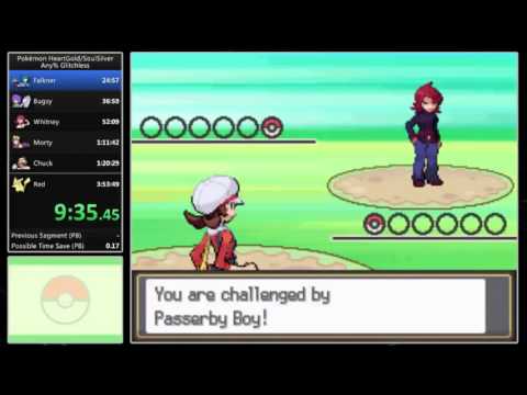 Pokémon SoulSilver Any% Glitchless Speedrun (3:42 IGT)
