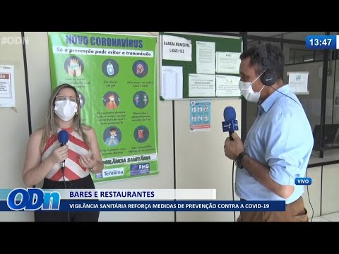 Vigilância Sanitária intensifica fiscalização em bares e restaurantes em Teresina 04 06 2021