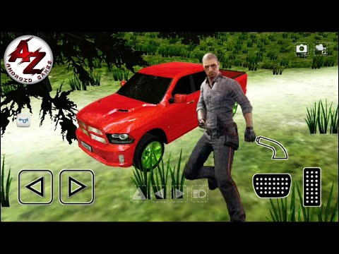 Offroad Pickup Truck R Driving - Driving A Red Pick Up - Android GamePlay