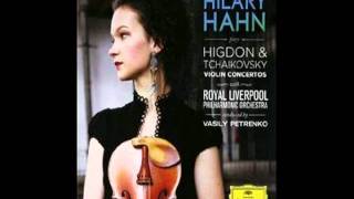 Violin Concerto In D Major Op. 35 -- Allegro Moderato Part One - Hilary Hahn