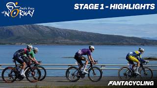 Un ITALIANO vince tra i VICHINGHI | Stage 1 - Arctic race of Norway 2026 Highlights