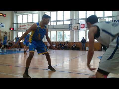 U19 POVAŽSKÁ BYSTRICA VS BSC BRATISLAVA BASKETBAL NA ROZKVETE NA 8ŽS 2020