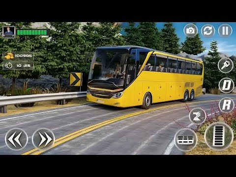 Coach Bus Realistic Driving: New Multiplayer - New School Bus Simulator 2023 - Android GamePlay #3