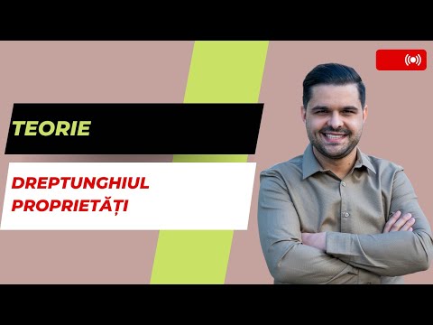 Teorie: Dreptunghiul proprietati. Care sunt proprietățile dreptunghiului?