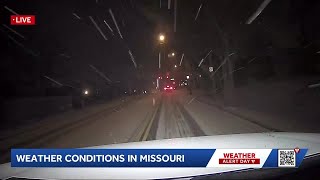 Saturday morning road conditions - 6 a.m.