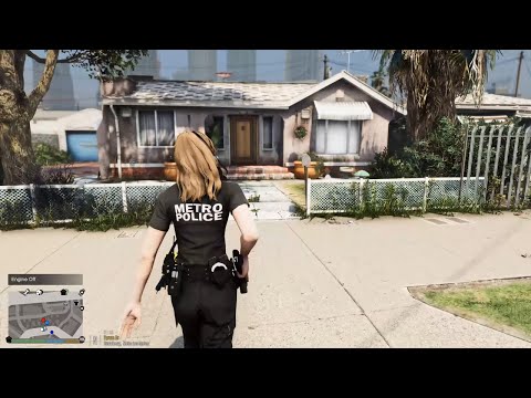 Gta 5 LSPDFR Playing As a LAPD Metro Female Officer - FPIU City Patrol