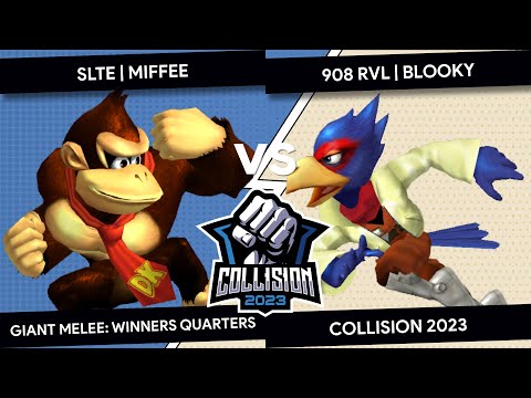 Collision 2023 Giant Melee - Blooky (Peach) Vs. Miffee (Donkey Kong) - Pools - Winners Quarters