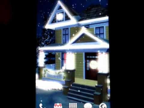 Holiday Lights Live Wallpaper Video