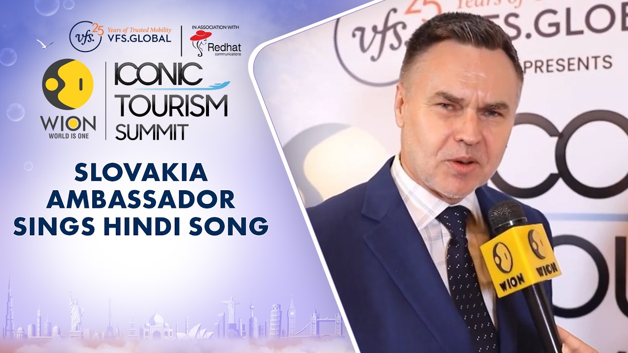 WION Iconic Tourism Summit: Slovak Envoy Sings Popular Hindi Tracks To Showcase Bilateral Ties