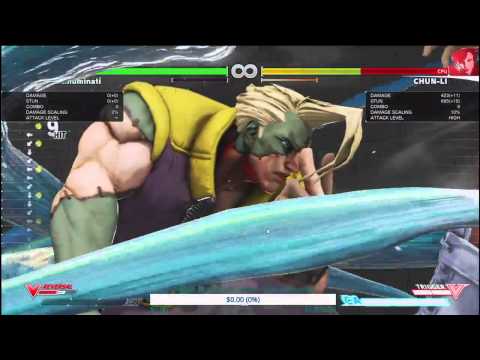 SFV | NASH | MAX DAMAGE 595-599 STUN 665 |