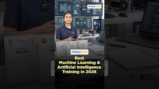 Best Machine Learning & Artificial Intelligence Training Course 2026 | #Shorts | #Simplilearn