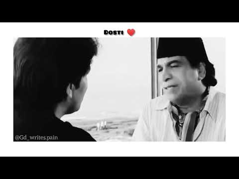 Dosti❣️ |Tum Dono Ko Sath Me Nahi Dekhta👭|KadarKhan Best Dialogue |Dosti Status✨|True Line💯 |#shorts