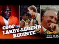 Larry Bird & Michael Cooper REUNITE at Hall of Fame Induction 🫨