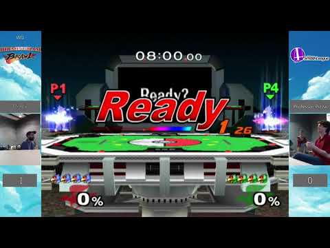 Birmingham Brawl 22 Melee Singles WQ - Dingo (Neutral) vs. Professor Pizza (Green)