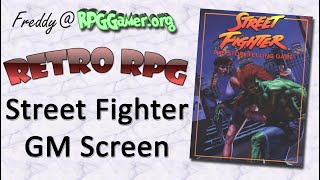 RetroRPG: Streetfighter GM Screen + Living Steel Kvisr Rocks