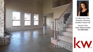 preview picture of video '144 Walter Way Way, Jarrell, TX Presented by Carmen Colon.'