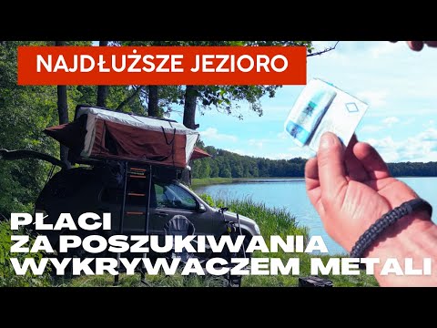 Najdłuższe jezioro Jeziorak płaci za poszukiwania i sprzątanie wykrywaczem metali