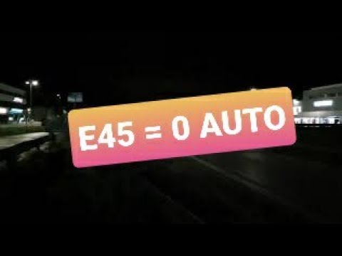 Super Strada E45 - ZERO AUTO ai tempi del COVID-19