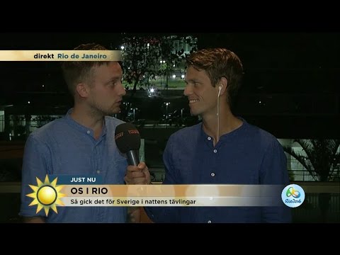 Världsrekord och guld till Sarah Sjöström - Nyhetsmorgon (TV4)