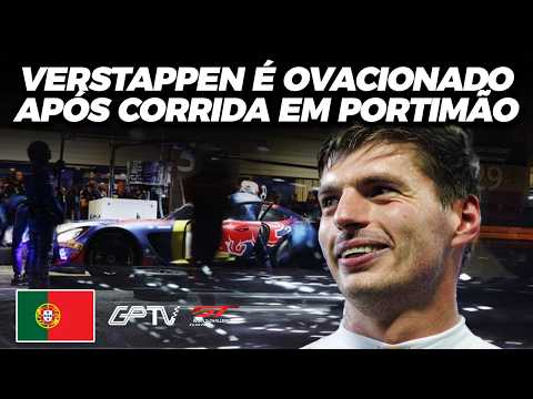 VERSTAPPEN É OVACIONADO APÓS CORRIDA DO GTWC EUROPA EM PORTIMÃO
