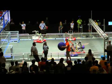 FRC Team #971, 2014 robot in action