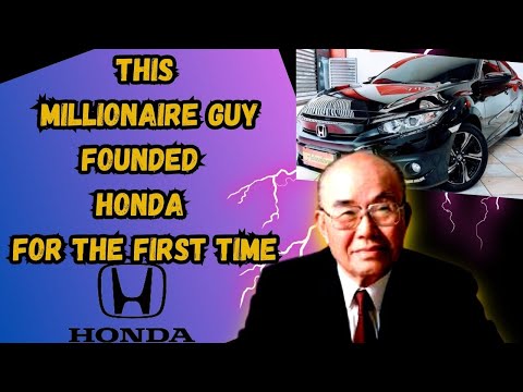 Thumbnail for this millionaire guy founded honda for the first time by Takeo Fujisawa