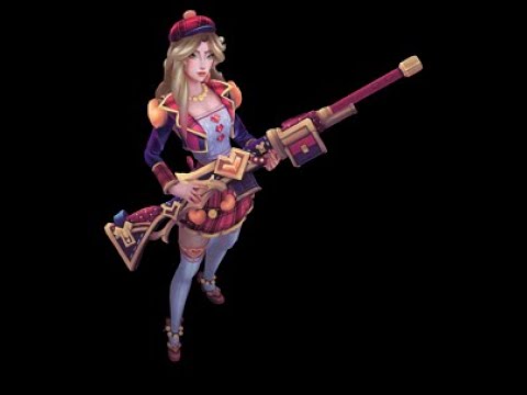 Heartthrob Caitlyn (Ruby) Chroma - League of Legends