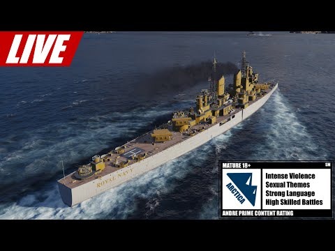 GOLIATH, mein erstes Gefecht mit dem Kreuzermonster! - World of Warships | [Stream] [Deutsch]