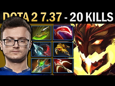 Shadow Fiend Gameplay Miracle with Deso and 20 Kills - Dota 2 Ringmaster