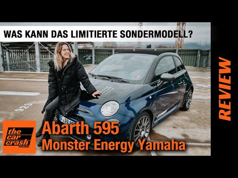 Abarth 595 Monster Energy Yamaha 🦂 Was kann das limitierte Sondermodell? Fahrbericht | Review | Test