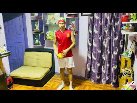 Zaw Latt Showing Basic Sepak Takraw Technique ( Crd##📷 Zaw Latta)