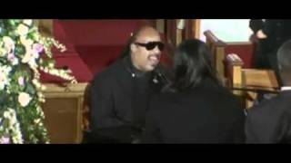 Stevie Wonder Sings Love&#39;s In Need Of Love Today at Whitney Houston Funeral by First Day Church