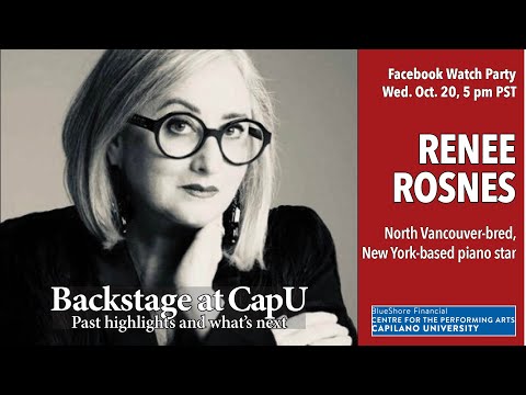 Final Trailer Renee Rosnes Stars in Backstage at CapU