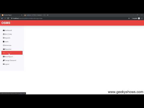 Introduction to Online Service Management System Project PHP MySQL Hindi