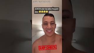 FARID BANG lacht wegen AZAD #Shorts