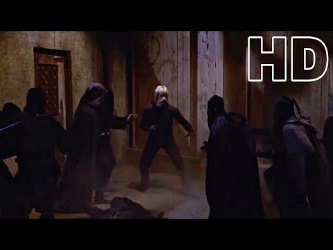 Chuck Norris takes on dozens of ninjas | The Octagon (1980)
