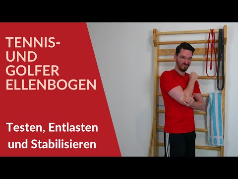 Tennisellenbogen & Golferellenbogen - was habe ich und wie löse ich es + Training