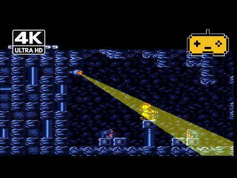 Super Metroid (1994): Exploring Zebes in 4K - 15 Min Gameplay | Classic Action Adventure Platformer