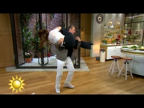 Vilken snurr! - här förlorar Tilde vadet  - Nyhetsmorgon (TV4)