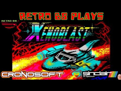 We're playing Homebrew on the ZX Spectrum. XENOBLAST Review