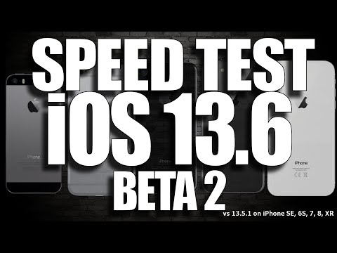 Speed Test : iOS 13.6 Beta 2 vs iOS 13.5.1 (iOS 13.6 Public Beta 2)