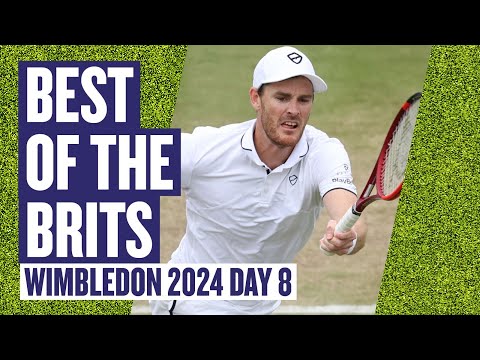 Doubles Delight! | Highlights - Brits Day 8 Wimbledon 2024 | LTA