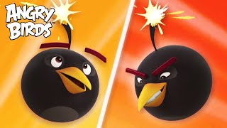 Watch Out! Bomb is Losing It! Angry Birds Funny Moments