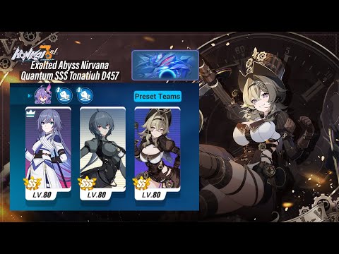EX Abyss Nirvana - Quantum SSS Tonatiuh D457 (719 Points) AE/MA/HC [Honkai Impact 3rd SEA]