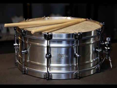 Steeldrum 6x14 Silver Shell Mid Tune.