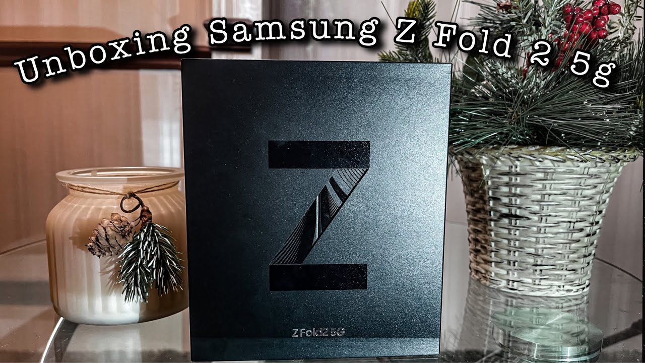 unboxing Samsung Galaxy Z Fold 2 5g + set up/ review