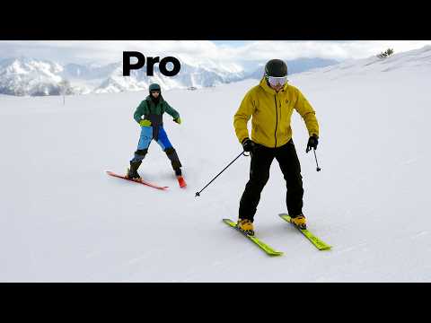 Pro Skier Signs Up For Beginner Lesson