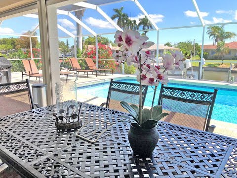 Hyra Hus i Florida - Lyxvillan Villa Dolphin - Cape Coral - Svensk Mäklare i Florida - MyFlorida.se