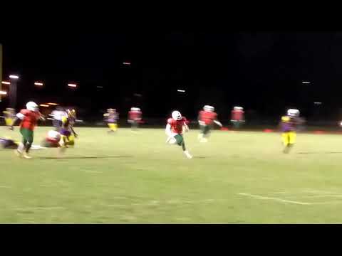 Jones 65 Agape 0 F - Watch Treveon Kendrick cut through the Gap and he runs all the way Touchdown!