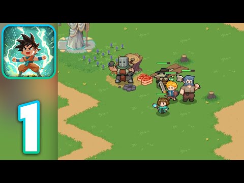 Guardian War: RPG Pixel Games - Walkthrough Gameplay Part 1 - Tutorial & Intro (iOS, Android)